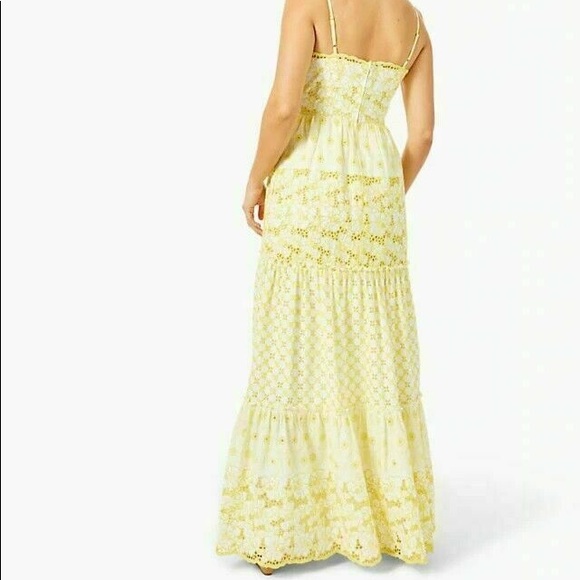 Lilly Pulitzer Kyla Maxi Dress St.Tropez Yellow - Picture 2 of 14